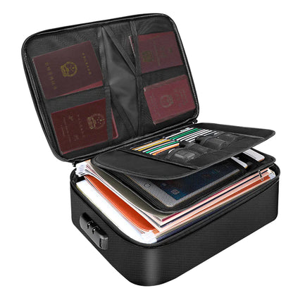 SafeGuard Fireproof Document Organizer — material close-up