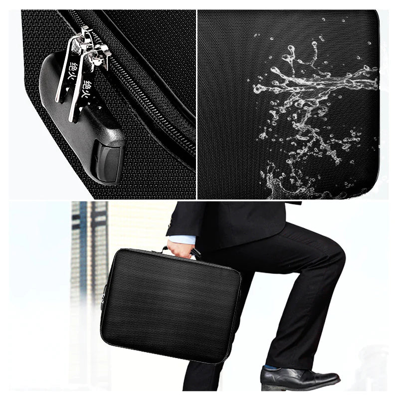 SafeGuard Fireproof Document Organizer — front view