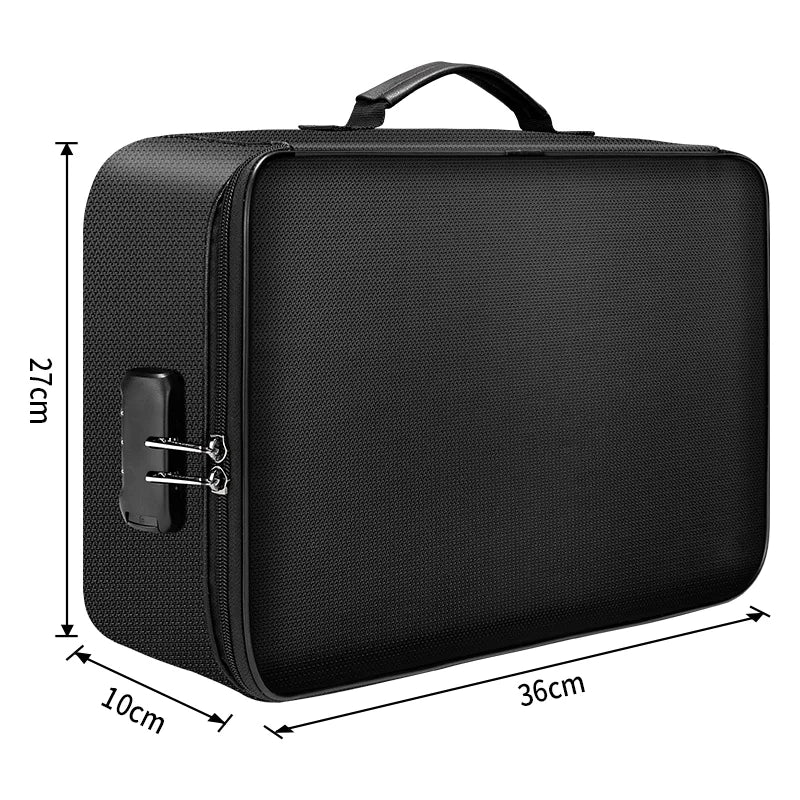 SafeGuard Fireproof Document Organizer — size reference